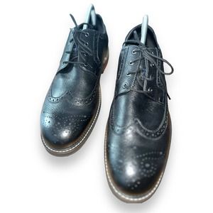 Nunn Bush Black Oxfords Dress Shoes Men's 13XW